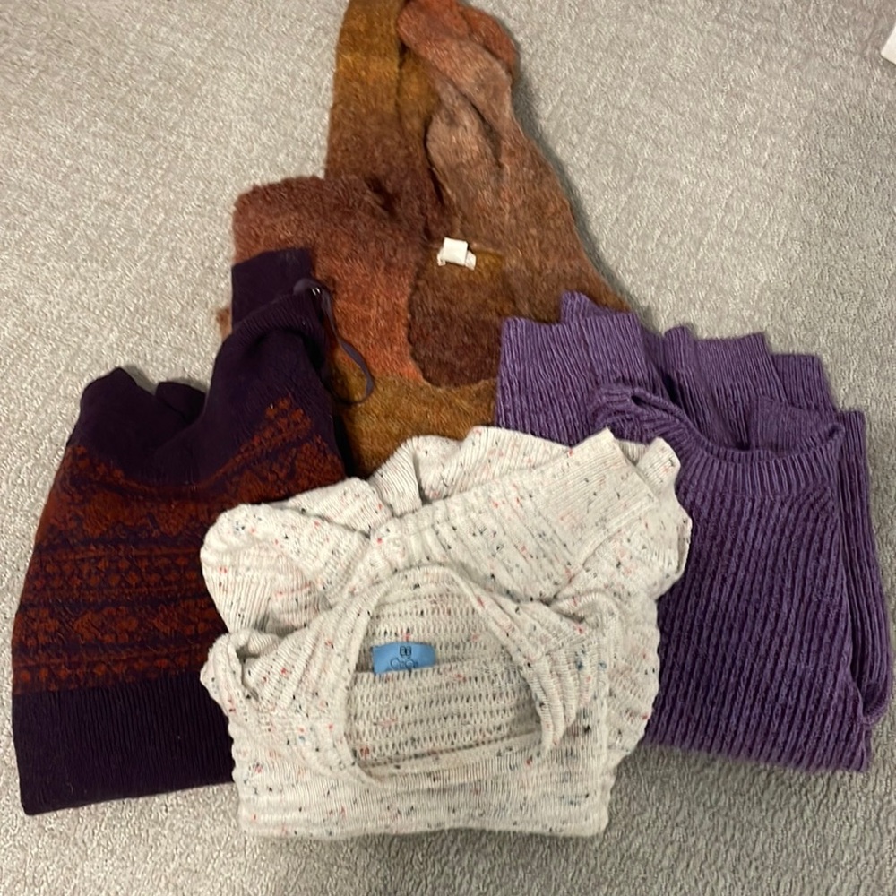 4 Sweaters from Nordstrom all worn once or twice